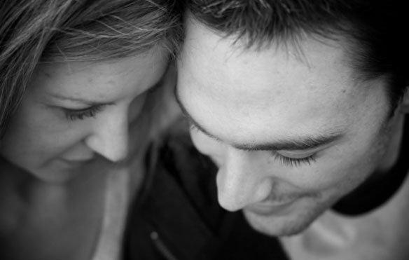 Couple praying